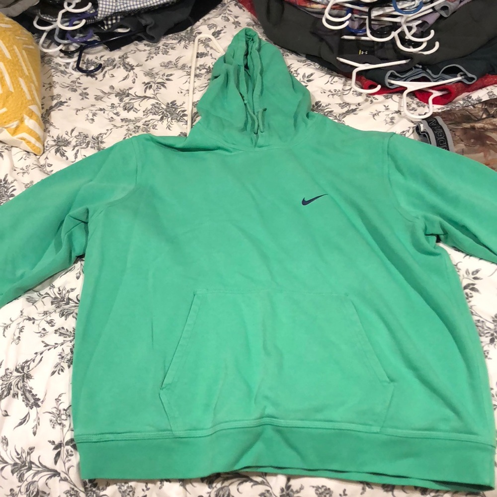 Green Nike Sweatshirt XXL but fits like XL